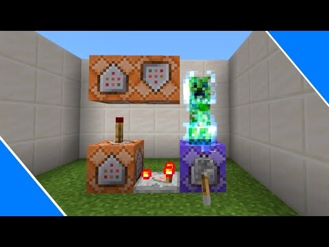 How to summon a Charged Creeper in Minecraft Bedrock | Command Blocks