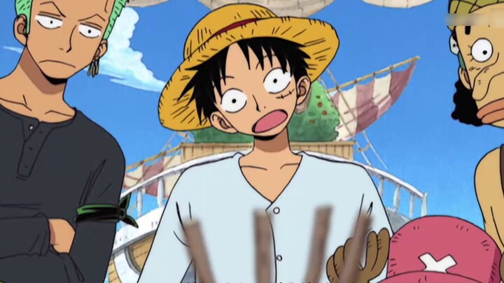 The Straw Hat Pirates have a very real daily life. Everyone is a brick and is moved wherever they ar