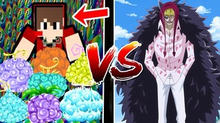 เปิดลักกี้บล้อกวันพีช!! สู้กับ บุรุษแห่งความเงียบงัน โคราซอน!? (Minecraft Onepiece Luckyblock)