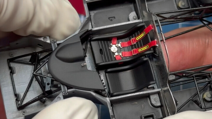【Porsche 917K 1971】Making the center console and driver's seat