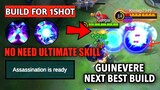 2021 GUINEVERE 1SHOT BUILD! NO NEED ULTIMATE, BASIC ATTACKS ONLY! | GUINEVERE BEST BUILD - MLBB