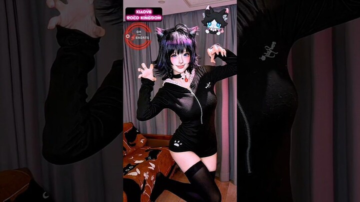 Xiaoye Roco Kingdom So Cute ❤️ Roco Kingdom Cosplay #shorts