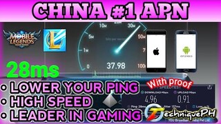 Walang lag sa laro kay CHINA #1 APN•ANY SIM•Android & iOS•Data & Wifi Support•TechniquePH