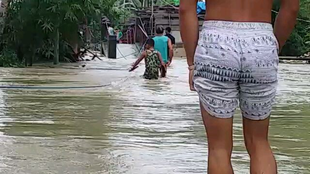 Tatawid kaba kung ganito ang baha.