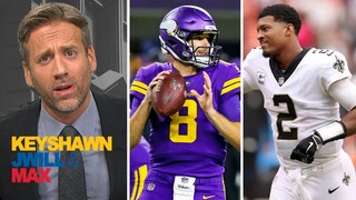 Max Kellerman breaks down Vikings vs Saints, "Kirk Cousins or Jameis Winston" - Who will win?