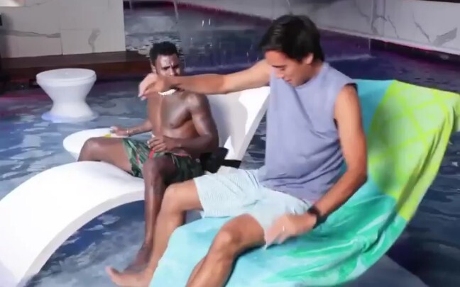 A Classic Pool Scene Reimagined