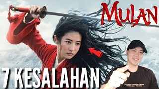 7 KESALAHAN FILM MULAN