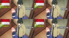 Parody 4 Bahasa || Yor Cantik Tapi Ganas