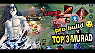 AOV : MURAD GAMEPLAY | PRO BUILD | 14 KILLS | HIGH DAMAGE #ARENAOFVALOR