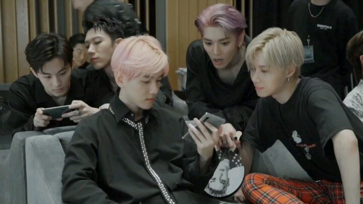 Behind-the-scenes footage of SM supergroup SuperM's debut stage revealed