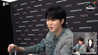 Suga supports Jimin in his fan meet video call