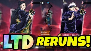 Jujutsu Duel GOJO TEACHER & GETO ROBES RERUNS! Vow Summon