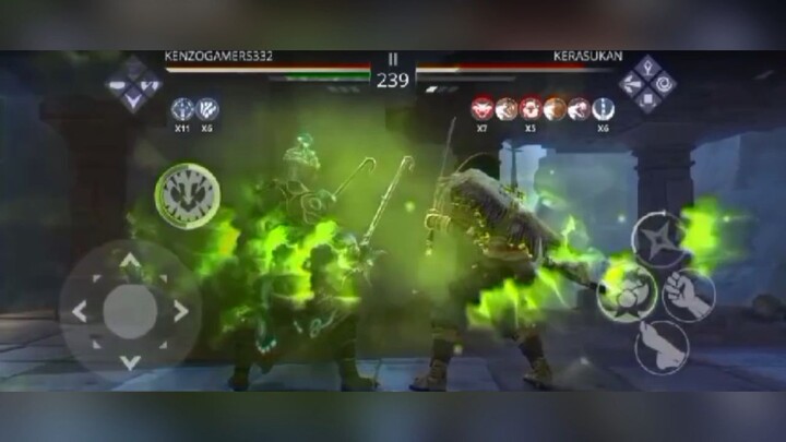 GMV (Gameplay Mix Version) journey during shadow fight 3 event #1