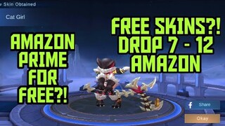 FREE SKIN?! How to make Amazon Prime Account for Free?! | Mobile Legends | Giveaways 😊