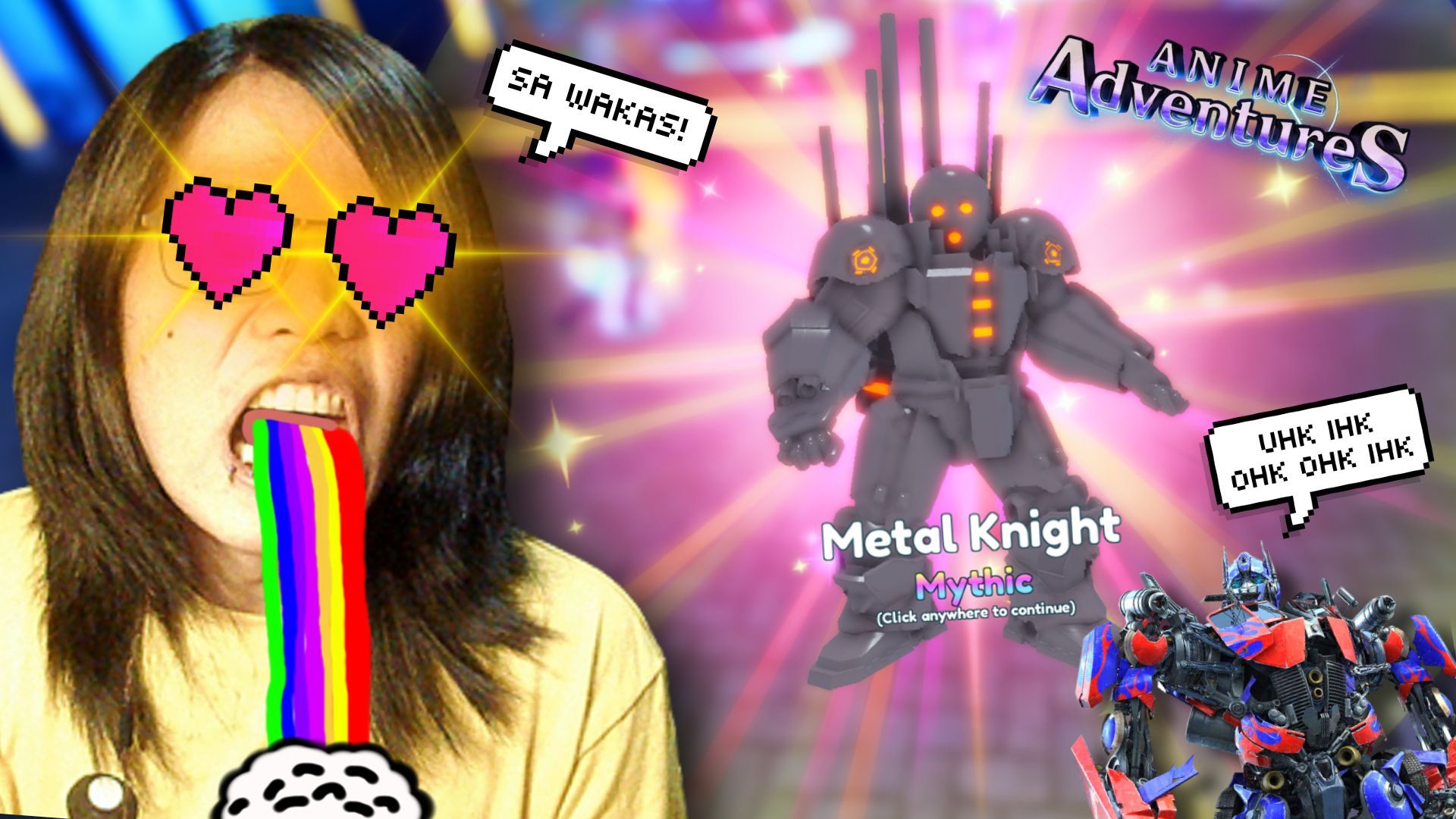 Metal Knight Unique ]Anime Adventures