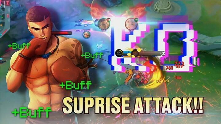 NI HERO ABIS SI BUFF BRUTAL, DAMAGE NYA JADI SAKIT BANGET‼️