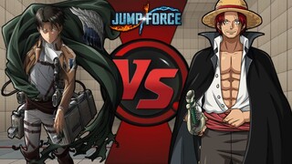 Levi Vs Shanks Jump Force Mugen Battle