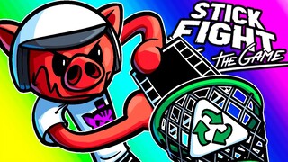 Stick Fight - You Won't See This on Wildcat's Channel! (Funny Moments)