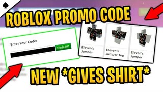 *NEW* ROBLOX PROMO CODES - SHIRTS | 2019 | ELEVEN JUMPER TOP!