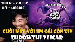 NHẬN KÈO VEIGAR SỢ CHẾT, ZĂN TÈO TRỐN CHUI TRỐN NHỦI ĐÁNH DU KÍCH CỰC HÀI