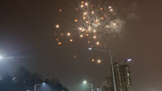 Seekor monyet terbang membuat semua lampu di lingkungan sekitarnya menyala.