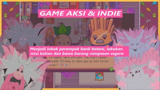 -+[Game Aksi & Indie : Turnip Boy Rob's a Bank, jadi lobak perampok bank botani]+-