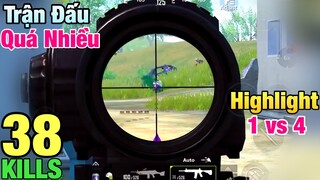 [PUBG Mobile] Những Pha Đối Đầu Trực Diện Với Team Địch | Siêu Cận Chiến 1 vs 4 | T98