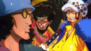 Law Kaget! Aokiji Muncul Dari Kapal Kurohige ONE PIECE TERBARU