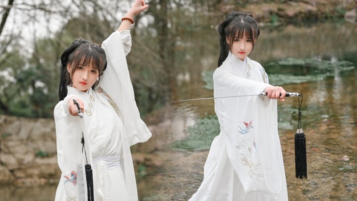 【Azhe】 Múa kiếm trong nước ★ Feng Lingyuxiu op ~ Có sông và hồ của bạn