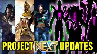 PROJECT NEXT ALL UPDATES || NEW HERO || ESMERALDA NEW SKIN || BENEDETTA || KHALEED || PROTTI || MLBB