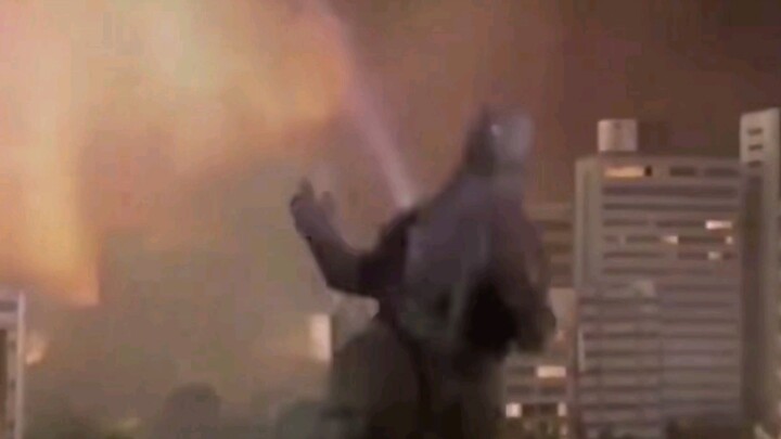 Precious footage of Godzilla falling