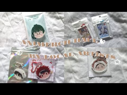 《☆°~°anime merch haul —by local artists°~°☆》| Indonesia