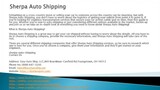 Sherpa Auto Shipping