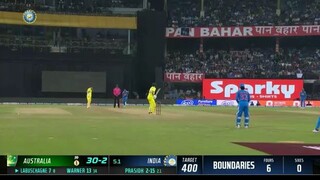 Replay - 2nd ODI - IND Vs AUS 2nd innings