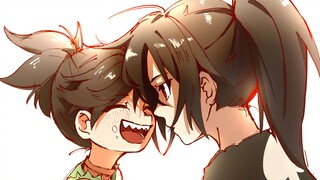 [Fanart][Dororo]Hyakkimaru and Dororo - Some Like It Hot