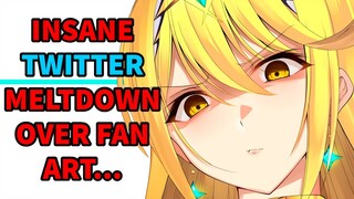 Twitter Users Threaten To "Game-End" Themselves Over Fan Art...