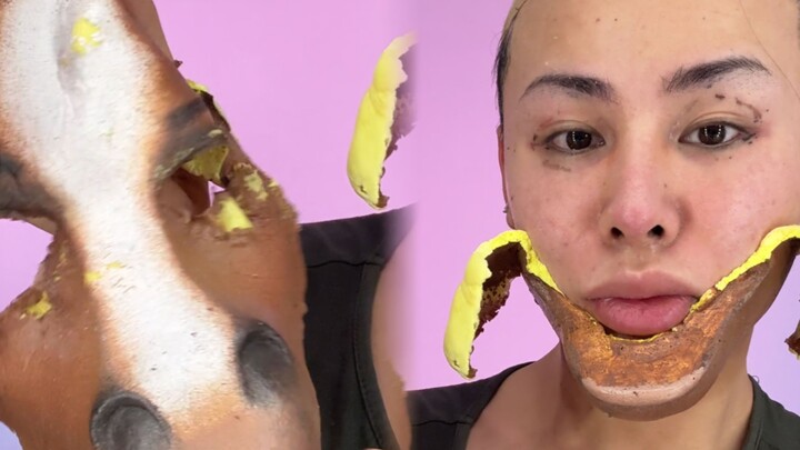 Kaget banget! Kuda berubah jadi manusia? Tahun Kuda: Momen melepas makeup secara imersif!