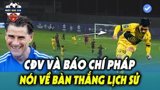 CĐV Và Báo Chí Pháp Ngỡ Ngàng Về Bàn Thắng Lịch Sử Của Quang Hải Cho Pau FC Ở Ligue 2