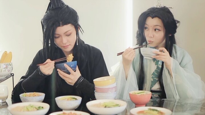 [Heaven Official's Blessing] When Heishui eats the rice cooked by Xie Lian｡｡｡