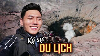 Có gì trong lòng núi lửa còn hoạt động? Du lịch Java Indonesia