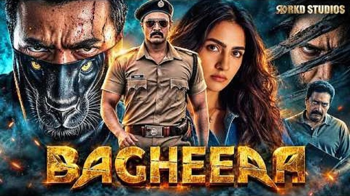 Bagheera (4K)  Srii Murali, Rukmini Vasanth, Prakash Raj  Latest South Action Hi
