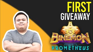 BINEMON NFT GIVEAWAY FOR MY 1 LUCKY SUBSCRIBER