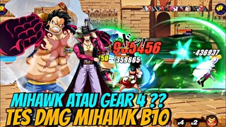 DPS Paling banyak dipake F2P! Tes DMG MIHAWK B*10 Lebih OP dari LUFFY G4?? - NEW WORLD VIGOUR VOYAGE