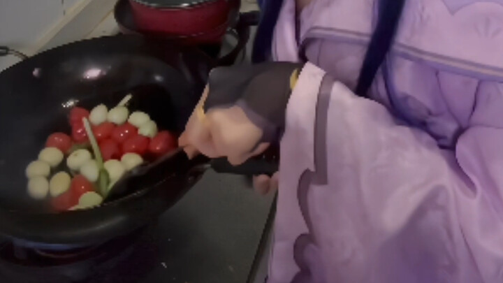 Cà chua xào trứng