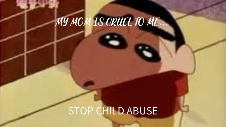 Misae slaps Shin Chan