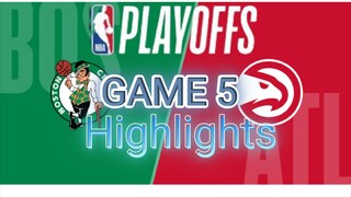 ICE COLD....!! BOSTON CELTICS VS ATLANTA HAWKS GAME 5 HIGHLIGHTS