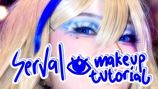 Serval Honkai Starrail Makeup Cosplay