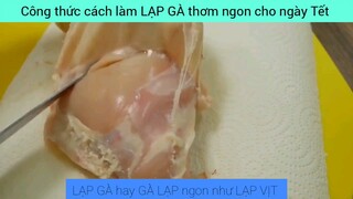 công thức cách làm nạp gà thơm ngon