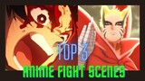 Top 3 anime fight scenes #anime