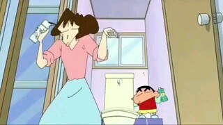 Crayon Shinchan - Bersih bersih Dengan Lagu Rap (Dub Indo)